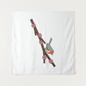 ロビンオン桜 タペストリー (正面(横))