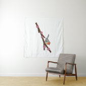 ロビンオン桜 タペストリー (インサイチュ(横))