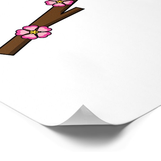 ロビンオン桜 ポスター (角)