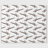 ロビンオン桜 ラッピングペーパー (フラット)