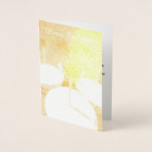 ロビンカップケーキクリスマスフォイルカード 箔カード (正面)