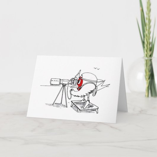 ロビンカメラマン カード (正面)