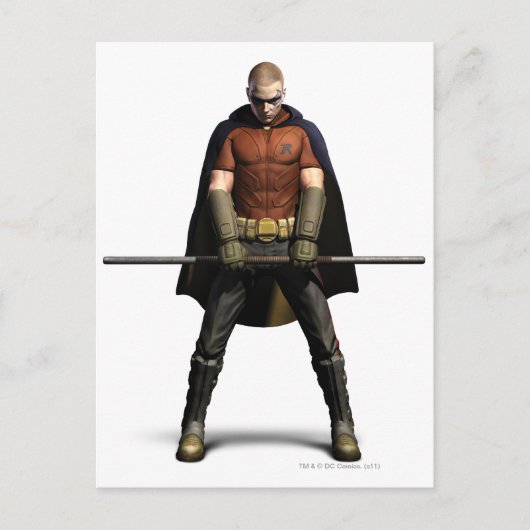 ロビンカラー ポストカード (正面)