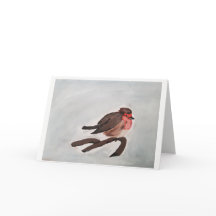 ロビンクリスマスカード