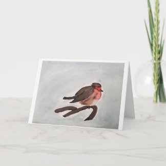 ロビンクリスマスカード シーズンカード