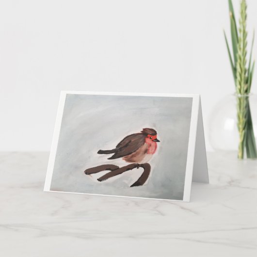 ロビンクリスマスカード シーズンカード (正面)