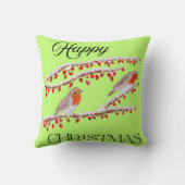ロビンクリスマス クッション (裏面)