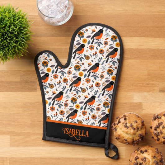 ロビンスと花 鍋つかみ (トップダウン)