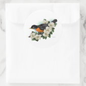 ロビンスティッカー ラウンドシール (バッグ)