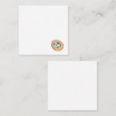 ロビンス卵巣カード空白の招待状ノートレター ノートカード (正面/裏面)