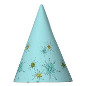 ロビンズエッグブルーアトミックスターバストパーティーハット パーティーハット (右)