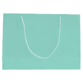 ロビンズエッグブルー ラージペーパーバッグ (裏面)