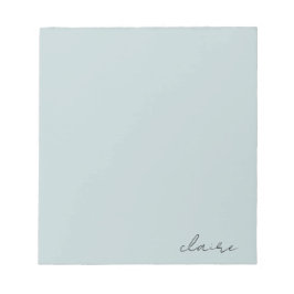 ロビンズエッグブルー 名前 ノートパッド