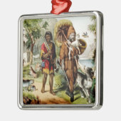 ロビンソンと彼の男の金曜日 メタルオーナメント (左)