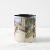 ロビンソンによる「ウェディング・マーチ」、ヴィンテージの新婚夫婦 マグカップ (中央)