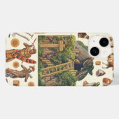 ロビンソンクルーソービクトリアン、ヴィンテージ紙玩具 Case-Mate iPhoneケース (裏面 (横))
