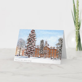 ロビンソンホールのAlbionの大学notecard カード