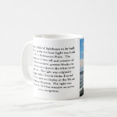 ロビンソンポイント灯台、島のAu Hautのメインのマグ コーヒーマグカップ (正面左)