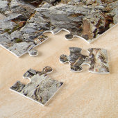 ロビンソンポイント灯台、島のAu Haut、メイン ジグソーパズル (側面)