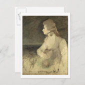 ロビンソン夫人， c.1784 (キャンバス上の油) ポストカード (正面/裏面)