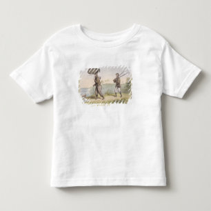 ロビンソン・クルーソーと彼の男の金曜日、(HBスケッチN トドラーTシャツ