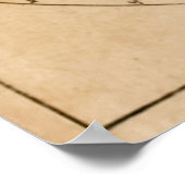 ロビンソン・クルーソーの世界地図 ポスター (角)