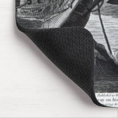 ロビンソンCrusoeの運び去ること マウスパッド (コーナー)