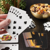 ロビンソンR44ヘリコプター、夕日 トランプ (インサイチュ)