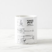ロビンソンR-22 コーヒーマグカップ (中央)