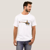 ロビンソンR-22 N3030A Tシャツ (正面フル)