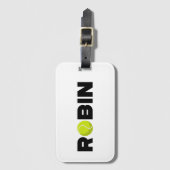 ロビンテニス ラゲッジタグ (正面縦)