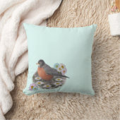 ロビンデイジーフェアリーリングや輪 クッション (ブランケット)