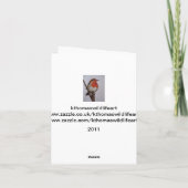 ロビンノートカード カード (裏面)