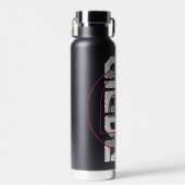 ロビンハイテク名グラフィック ウォーターボトル (正面)