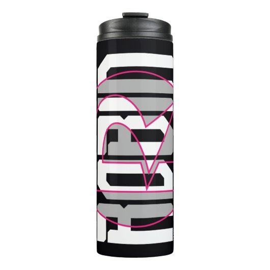 ロビンハイテク名グラフィック タンブラー (正面)