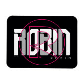 ロビンハイテク名グラフィック マグネット (横)