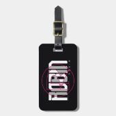 ロビンハイテク名グラフィック ラゲッジタグ (正面縦)