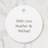 ロビンバーズネストエッグ春ベビーシャワー フェイバータグ (裏面)