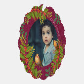 ロビンバーズホリーベリーフォトワイン オーナメントカード (右)