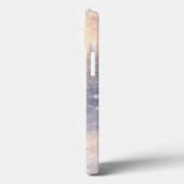 ロビンバードの冬の朝の水彩画 Case-Mate iPhoneケース (裏面 / 左)