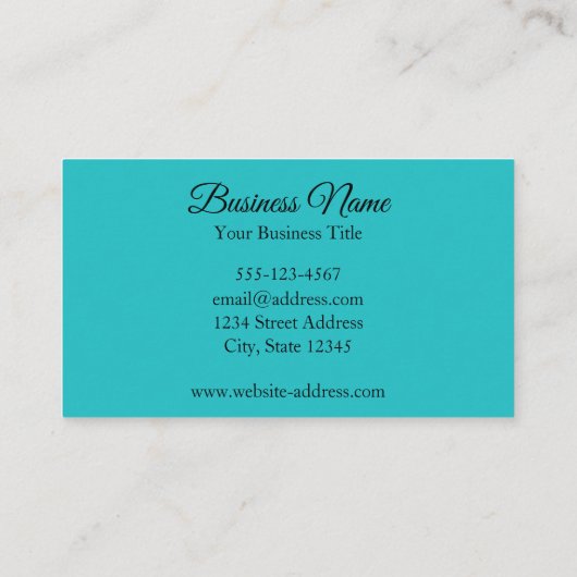 ロビンバード名刺 名刺 (裏面)