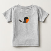 ロビンバード ベビーTシャツ (裏面)
