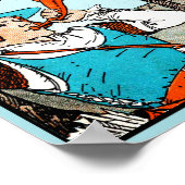 ロビンフッドアンティークイラストレーションメンメリーズ ポスター (角)