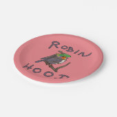 ロビンフッド鳥 ペーパープレート (アングル)