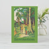 ロビンフードとリトル·ジョン 招待状 (スタンド正面)