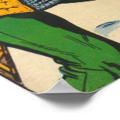 ロビンフードヴィンテージ漫画カバーアート ポスター (角)