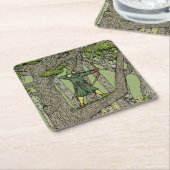 ロビンフード スクエアペーパーコースター (アングル)