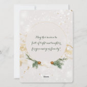 ロビンミスタントスノー金ゴールドアクセント シーズンカード (裏面)