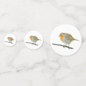 ロビンレッドバスト紙吹雪 コンフェッティ (正面)