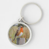 ロビンレッドバスト キーホルダー (正面)